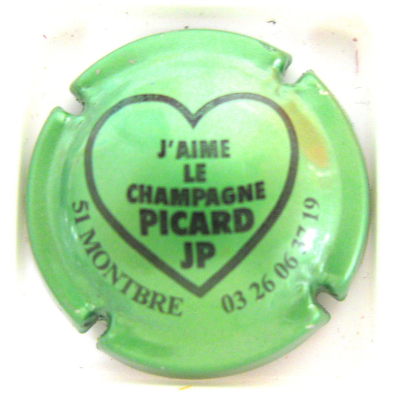 PICARD JEAN PIERRE N°9e VERT