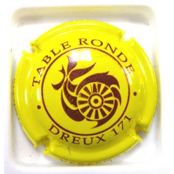 PITHOIS EMMANUEL N°1 TABLE RONDE JAUNE ET BORDEAUX