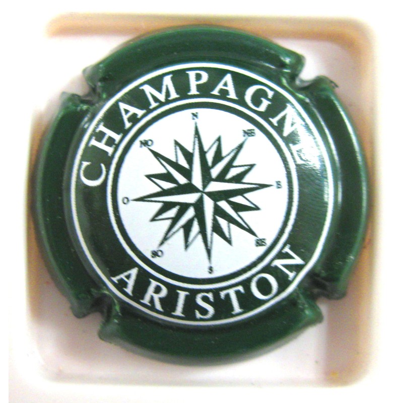 ARISTON N°21Q VERT FONCE ET BLANC