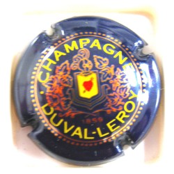 DUVAL-LEROY N°5A BLEU FONCEE, OR ETJAUNE