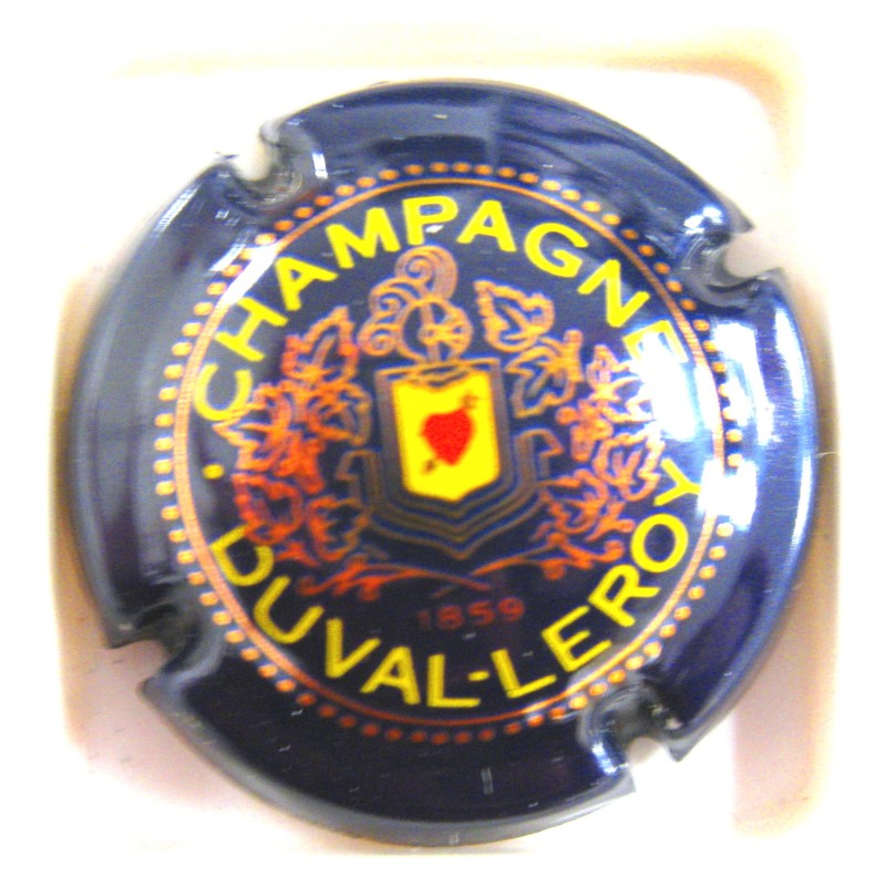 DUVAL-LEROY N°5A BLEU FONCEE, OR ETJAUNE