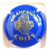 COIZY N°2 BLEU ET OR