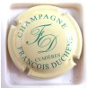 DUCHENE FRANCOIS N°03AD CREME ET VERT