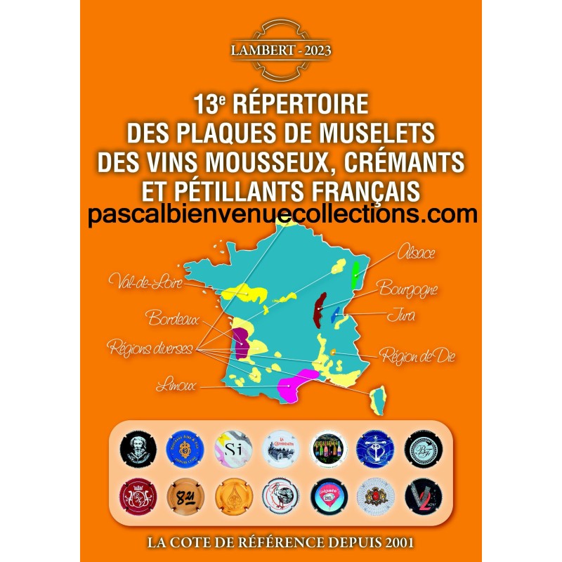 LAMBERT 2023  13EME REPERTOIRE DES MOUSSEUX FRANCAIS EN PREVENTE