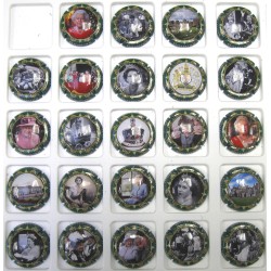 GENERIQUES ELISABETH II 24 CAPSULES  CONTOUR VERT