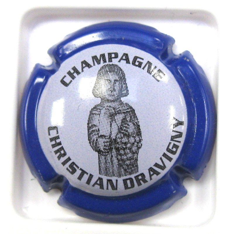 DRAVIGNY CHRISTIAN N°2B CONTOUR BLEU