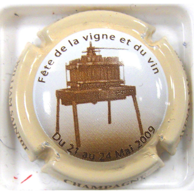 SAINTOT WILLIAM N°02BC 2009 CT CREME ET MARRON