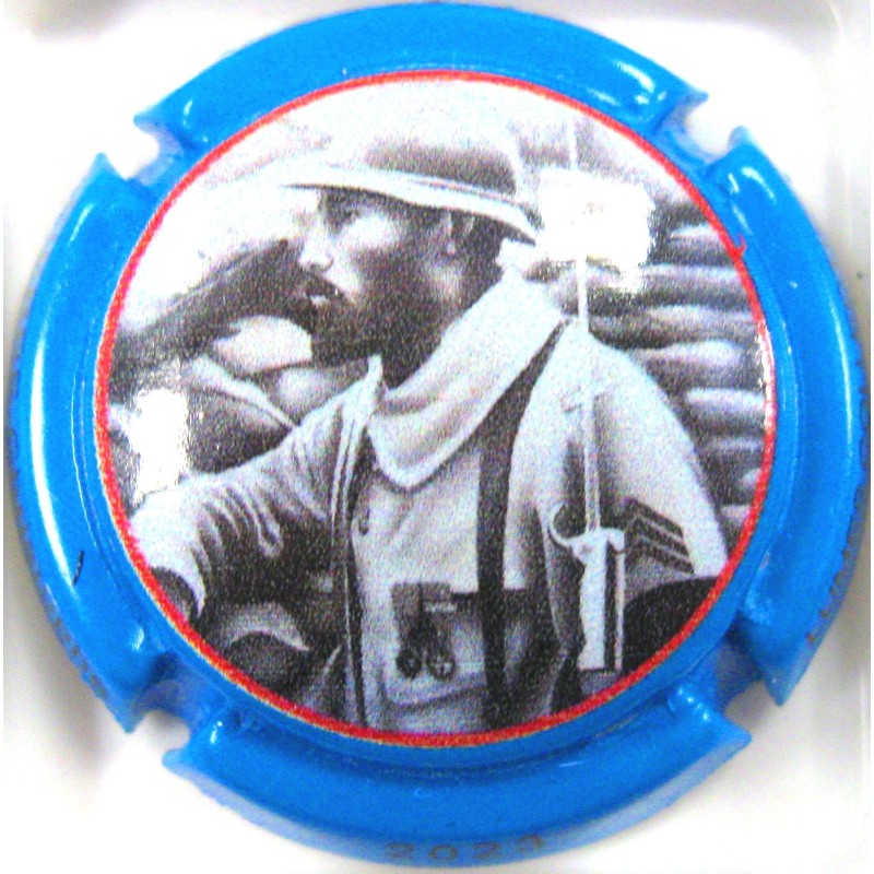 LE POILU CONTOUR BLEU