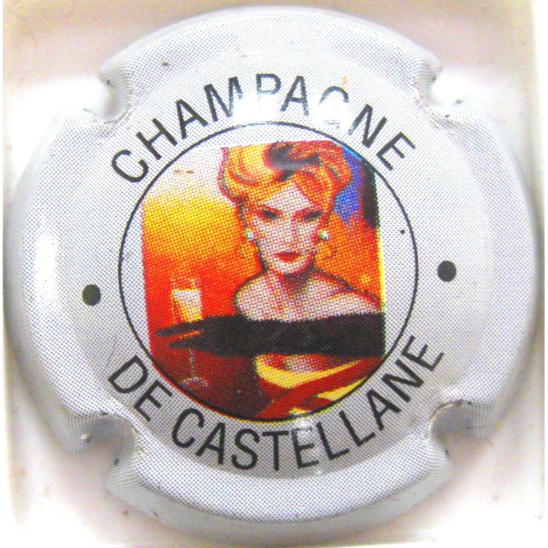 DE CASTELLANE 1ERE SERIE FOND BLANC N°46