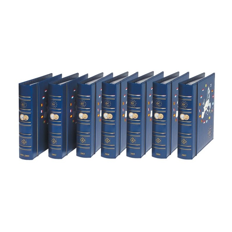 LEUCHTTURM ALBUMS VISTA ANNUELS POUR LES EUROS 1999-2007