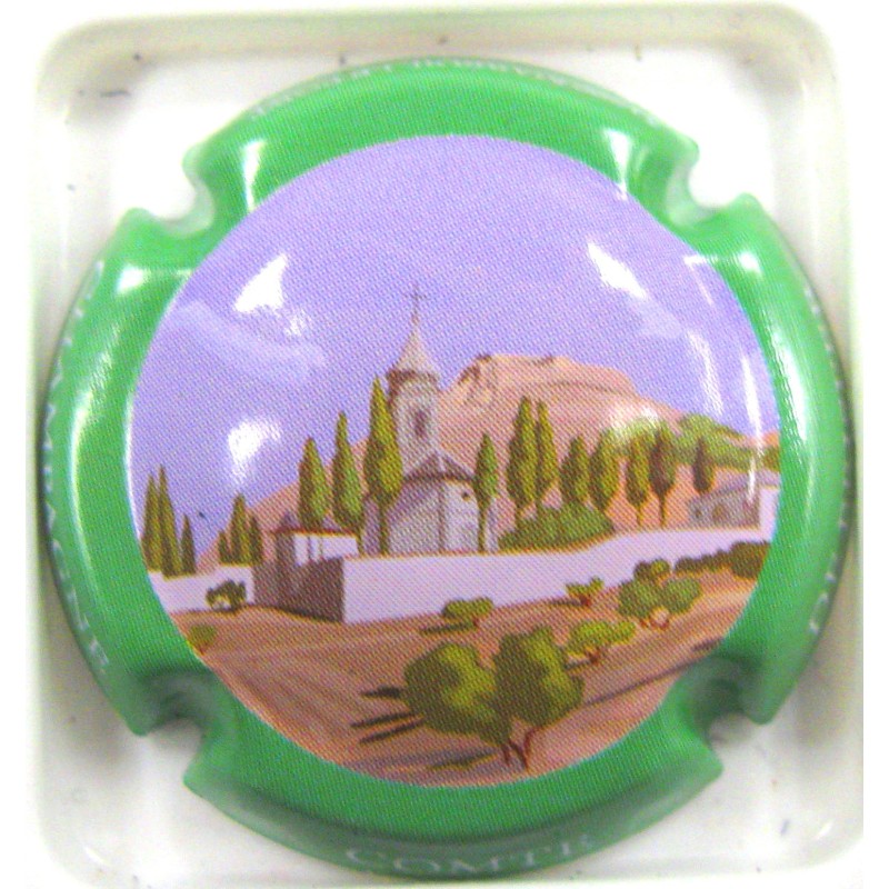 COMTE DE BRISFER N°01A EGLISE AU LOIN