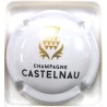DE CASTELNAU N°18 BLANC, NOIR ET OR
