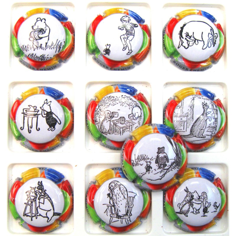 CHEMIN ROGER NOIR ET BLANC LA SERIE DE 10 CAPSULES