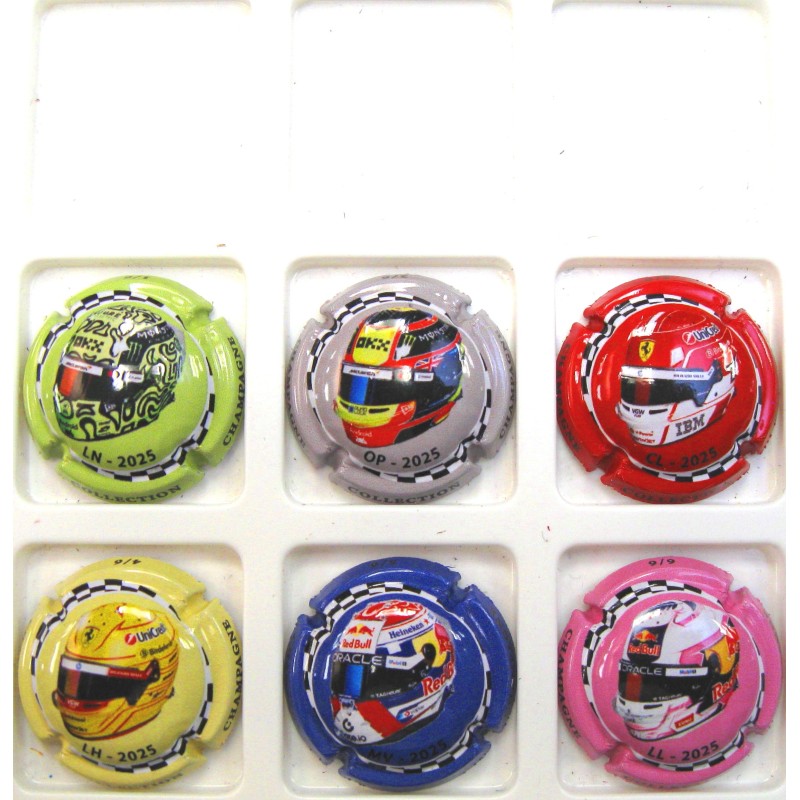 GENERIQUES LES CASQUES DE F1