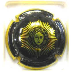 LAURENT-PERRIER N°59 GRAND SIECLE NOIR ET OR 32 MM