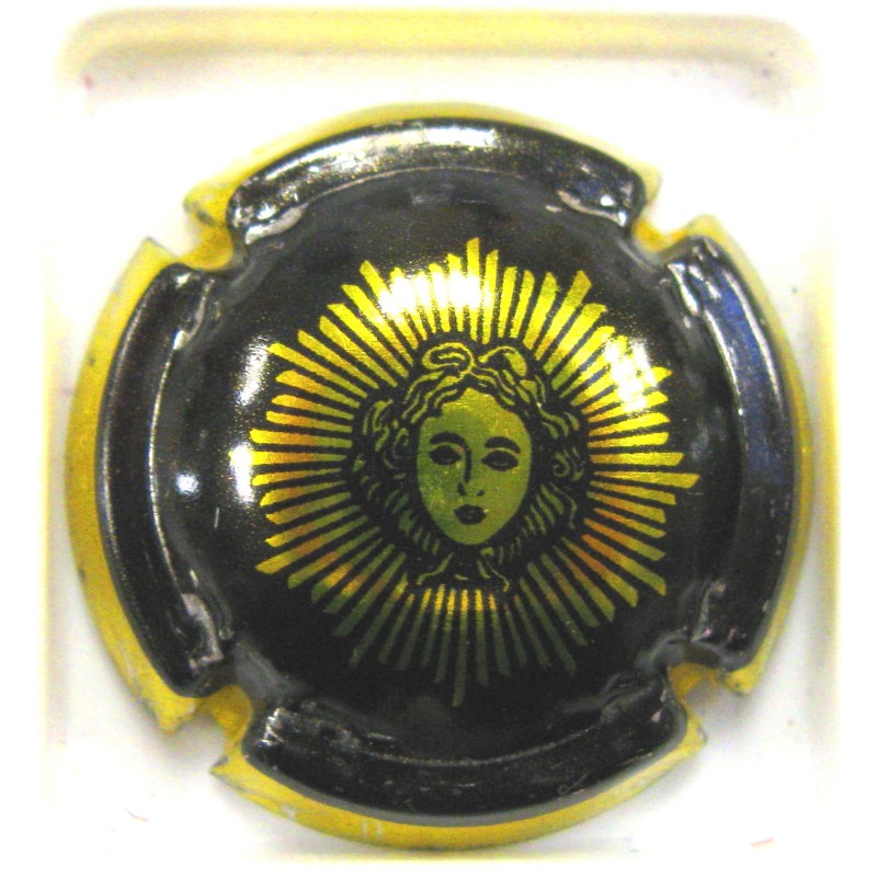 LAURENT-PERRIER N°59 GRAND SIECLE NOIR ET OR 32 MM