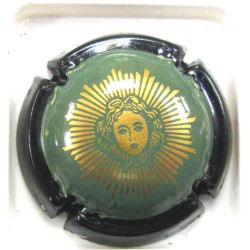 LAURENT-PERRIER N°61 GRAND SIECLE TURQUOISE ET NOIR 32 MM