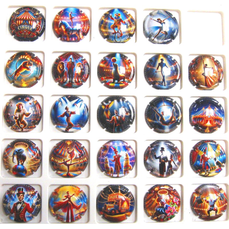 GENERIQUES LE CIRQUE DE 1/24 A 24/24