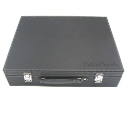 MALLETTE BOITE A CAPSULES NOIRE POUR 640 PLAQUES DE MUSELETS