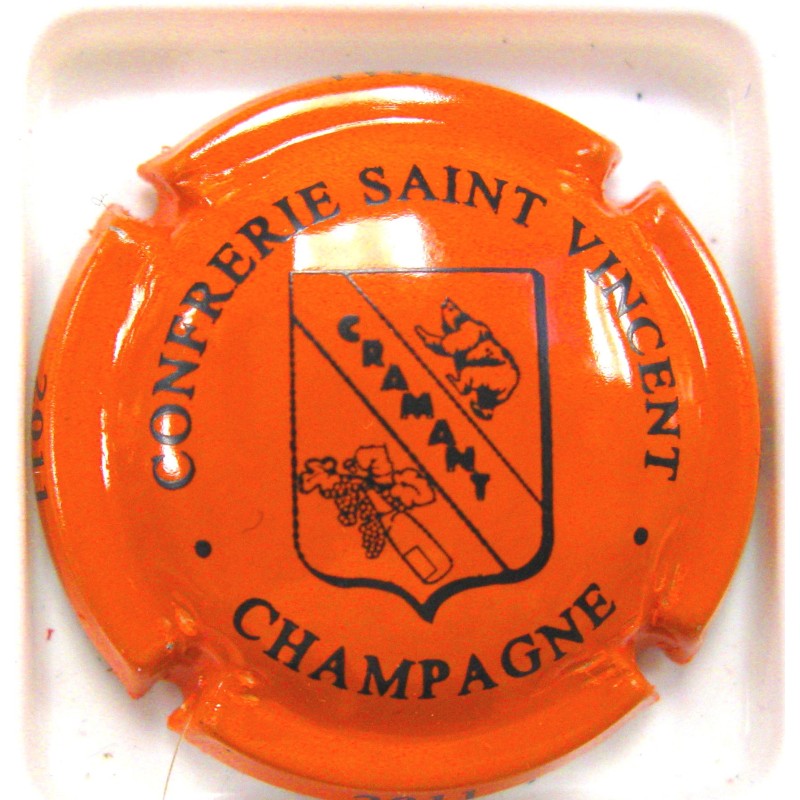 SAINT-VINCENT DE CRAMANT N°19 ORANGE ET NOIR