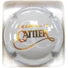 CATTIER N°32C GRIS CLAIR, BLANC ET OR 